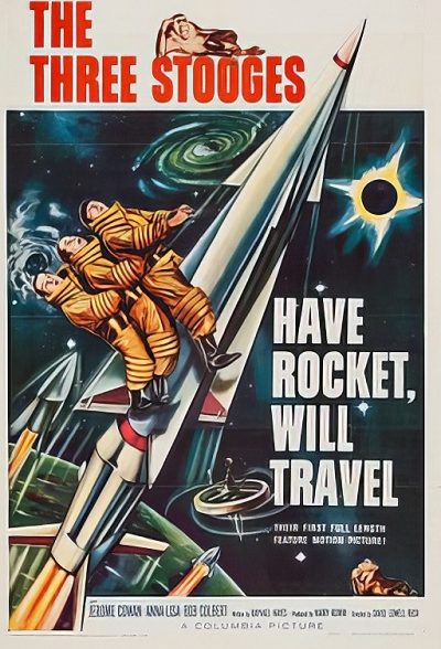 فیلم کمدی (سه کله پوک) سفر با موشک – Have Rocket Will Travel 1959 رنـگی شده و ارتقاء کیفیت با استفاده از تکنولوژی هوش مصنوعی