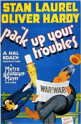 دانلود مجموعه فیلم های لورل و هاردی (زحمتت را کم کن) Pack Up Your Troubles 1932 ارتقاء کیفیت با استفاده از تکنولوژی هوش مصنوعی
