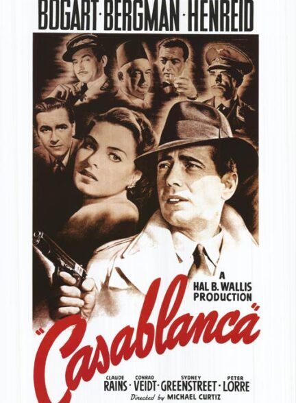 دانلود رایگان فیلم قدیمی کازابلانکا Casablanca 1942 دوبله فارسی سانسور شده
