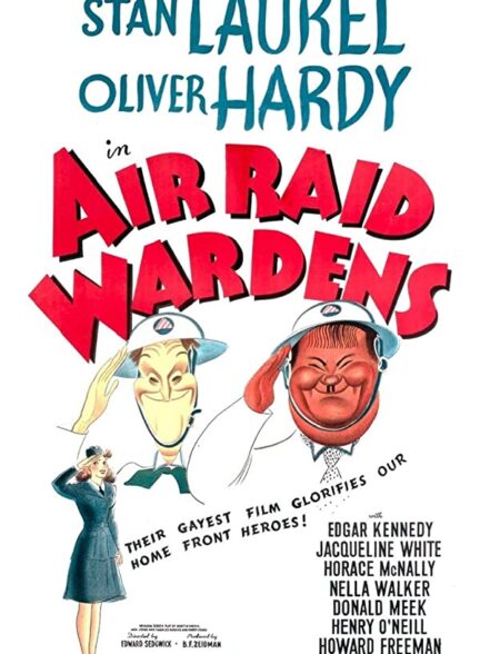 دانلود مجموعه فیلم های لورل و هاردی (سربازان نیروی هوایی) Air Raid Wardens 1943 دوبله فارسی کیفیت عالی با هوش مصنوعی