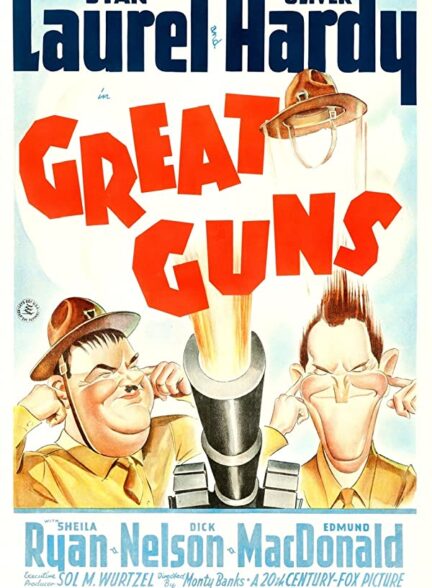 دانلود مجموعه فیلم های لورل و هاردی (تفنگ های بزرگ) Great Guns 1941 دوبله فارسی کیفیت عالی با هوش مصنوعی
