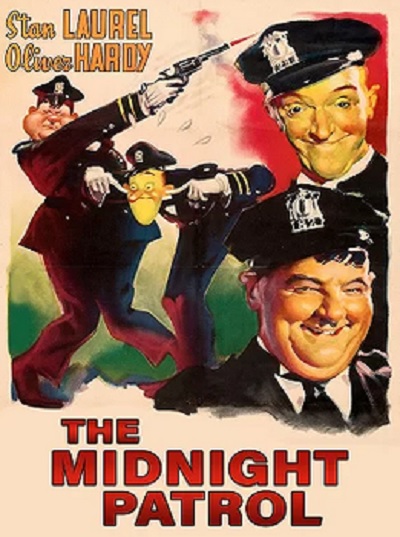 دانلود مجموعه فیلم های لورل و هاردی (گشت نیمه شب) The Midnight Patrol 1933 دوبله فارسی کیفیت عالی با هوش مصنوعی