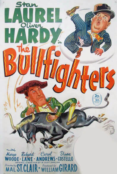 دانلود مجموعه فیلم های لورل و هاردی (گاوبازان) The Bullfighters 1945 دوبله فارسی کیفیت عالی با هوش مصنوعی