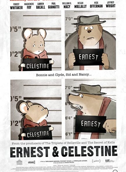 انیمیشن سینمایی ارنست و سلستین Ernest & Celestine 2012
