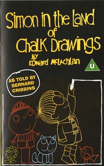 کارتون قدیمی سایمون در سرزمین نقاشی‌های گچی 1976 Simon in the Land of Chalk Drawings ارتقاء کیفیت با استفاده از تکنولوژی هوش مصنوعی