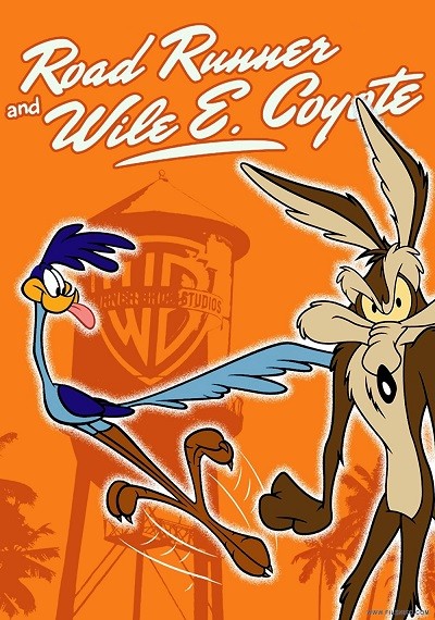 کارتون زیبا و قدیمی کایوت و رودرانر Wile E. Coyote and Road Runner ارتقاء کیفیت با استفاده از تکنولوژی هوش مصنوعی