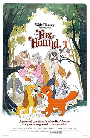 انیمیشن روباه و سگ شکاری 1981 The Fox and the Hound
