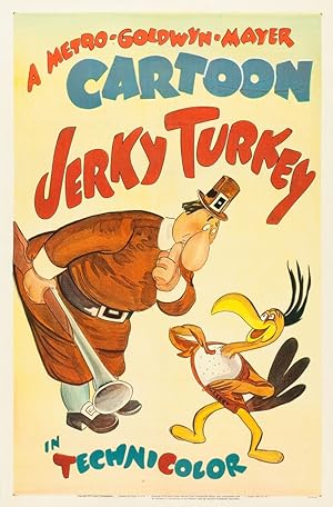 انیمیشن قدیمی جرکی و بوقلمون Jerky Turkey 1945 ارتقاء کیفیت با استفاده از تکنولوژی هوش مصنوعی