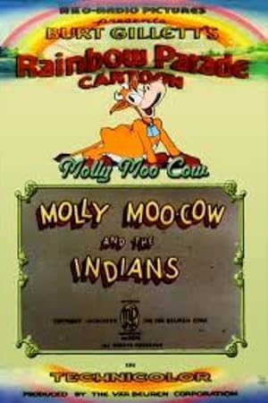انیمیشن قدیمی مولی موی گاو و سرخپوستان Molly Moo-Cow and the Indians 1935 ارتقاء کیفیت با استفاده از تکنولوژی هوش مصنوعی