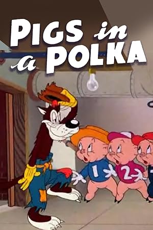 انیمیشن قدیمی خوک ها در پولکا Pigs in a Polka 1943 ارتقاء کیفیت با استفاده از تکنولوژی هوش مصنوعی