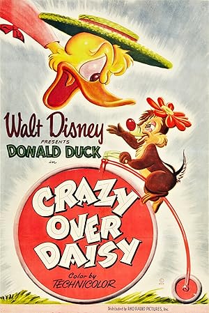 انیمیشن دیوانه شدن در راه ملاقات با دیزی Crazy Over Daisy 1950 ارتقاء کیفیت با استفاده از تکنولوژی هوش مصنوعی