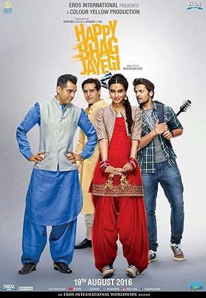 فیلم هندی هپی خواهد گریخت 2016 Happy Bhag Jayegi با کیفیت عالی