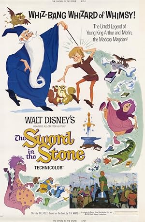 انیمیشن شمشیر در سنگ 1963 The Sword in the Stone ارتقاء کیفیت با استفاده از تکنولوژی هوش مصنوعی