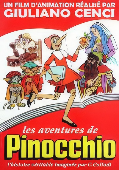 انیمیشن خاطره انگیز ماجراهای پینوکیو The Adventures of Pinocchio 1972 ارتقاء کیفیت با استفاده از تکنولوژی هوش مصنوعی