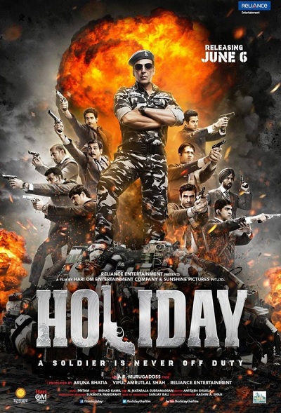 فیلم هندی تعطیلات: یک سرباز هرگز وظیفه خود را رها نمی‌کند (آکشی کومار) A Soldier Is Never Off Duty :Holiday 2014 ارتقاء کیفیت با استفاده از تکنولوژی هوش مصنوعی