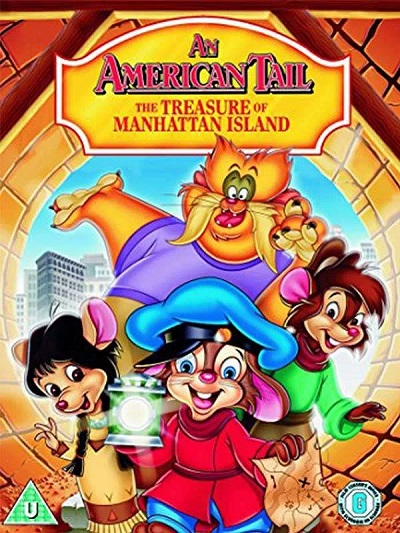 انیمیشن قدیمی گنجینه جزیره 1998 An American Tail: The Treasure of Manhattan Island  ارتقاء کیفیت با استفاده از تکنولوژی هوش مصنوعی