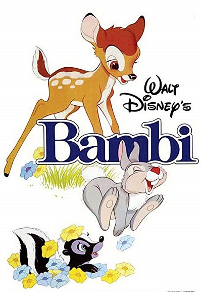 انیمیشن سینمایی بامبی Bambi 1942 ارتقاء کیفیت با استفاده از تکنولوژی هوش مصنوعی