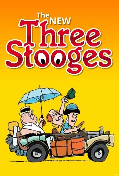 انیمیشن سریالی سه کله‌پوک جدید 1965 The New Three Stooges ارتقاء کیفیت با استفاده از تکنولوژی هوش مصنوعی