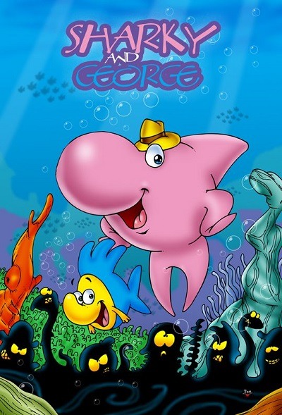انیمیشن سریالی کارآگاهان دریایی Sharky and George 1990 ارتقا کیفیت با استفاده از تکنولوژی هوش مصنوعی