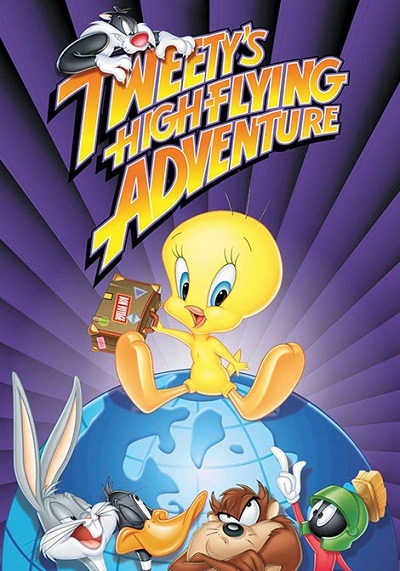 انیمیشن سینمایی توئیتی و سفر به دور دنیا در 80 روز Tweety’s High-Flying Adventure 2000 ارتقاء کیفیت با استفاده از تکنولوژی هوش مصنوعی