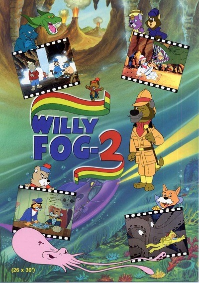 انیمیشن سریالی دور دنیا در 80 روز فصل 2 (1993) Willy Fog 2 ارتقاء کیفیت با استفاده از تکنولوژی هوش مصنوعی