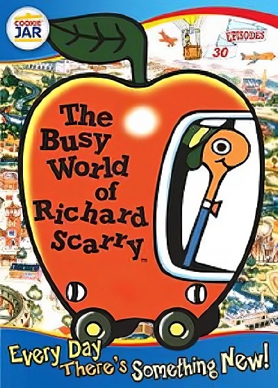 انیمیشن سریالی شهر شلوغ پلوغ 1993 The Busy World of Richard Scarry ارتقاء کیفیت با استفاده از تکنولوژی هوش مصنوعی