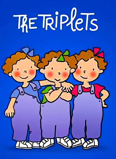 انیمیشن سریالی سه قلوها The Triplets 1996 ارتقاء کیفیت یافته با استفاده از تکنولوژی هوش مصنوعی