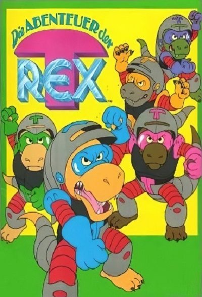 انیمیشن سریالی شهر دایناسورها The Adventures of T-Rex 1992 ارتقاء کیفیت با استفاده از تکنولوژی هوش مصنوعی