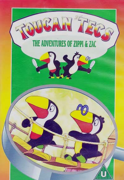 انیمیشن سریالی ماجراهای زیپی و زک The Adventures of Zippi & Zac 1990 ارتقاء کیفیت با استفاده از تکنولوژی هوش مصنوعی