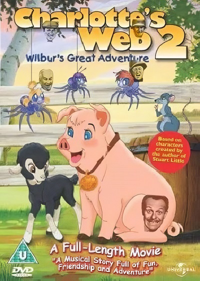 انیمیشن سینمایی دنیای شارلوت ۲: ماجرای بزرگ ویلبور 2003 Charlotte’s Web 2: Wilbur’s Great Adventure ارتقاء کیفیت با استفاده از تکنولوژی هوش مصنوعی