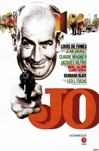 فیلم کمدی جو 1971 Jo (لویی دوفونس) ارتقا کیفیت یافته با استفاده از تکنولوژی هوش مصنوعی